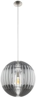 Eglo 96973 Hängeleuchte Lamellenlampe OLMERO Ø 50cm dimmbar in grau, weiß