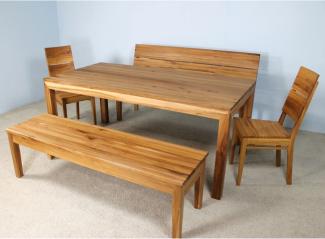 Esstisch mit zwei Schubladen LINO Kernbuche 180x100cm