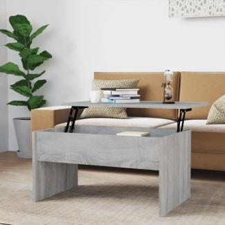 vidaXL Couchtisch Grau Sonoma 80x50,5x41,5 cm Holzwerkstoff 819288