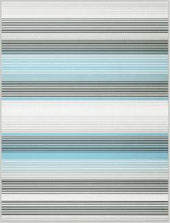 Biederlack Wohndecke Colour Cotton Sommerstreifen, Größe 150x200 cm