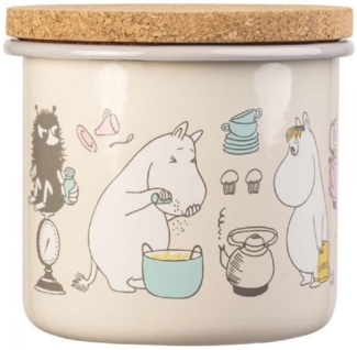 Muurla Aufbewahrungsglas mit Korkdeckel Moomin Bon Appétit (1,3 L) 1719-130-02