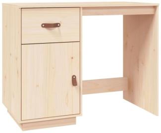 vidaXL Schreibtisch 95x50x75 cm Massivholz Kiefer 820102