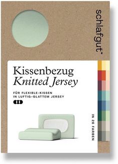 Schlafgut Kissenbezug Pure flexibler Kissenbezug für Nackenstützkissen, (1 Stück), Bio-Baumwolle mit Elasthan, mit Gummizug, bügelfrei