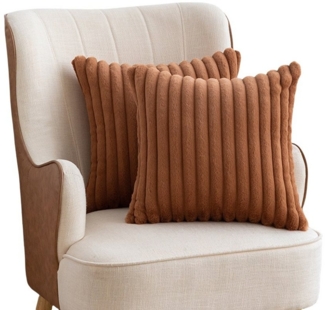 Coonoor Kissenbezug Gestreift Kissenhülle Dekokissen Sofakissen, (4 Stück)