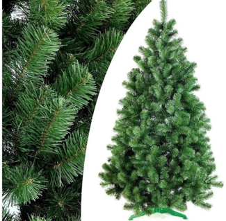 AmeliaHome Künstlicher Weihnachtsbaum Künstlicher Weihnachtsbaum Lena - täuschend echter Christbaum, Tannenbaum künstlich, mit Ständer, einfacher Aufbau