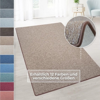 Karat Teppich Athen, verschiedene Größen, verschiedene Farben, Teppichläufer, rechteckig, Höhe: 4 mm, 100% Polypropylen