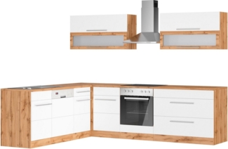 HELD MÖBEL Winkelküche Wien, Stellbreite 220x270 cm, wahlweise mit E-Geräten