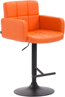 Barhocker Los Angeles schwarz orange