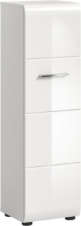 xonox. home Stauraumschrank Ice weiß Nachbildung Melamin beschichtet modern 30 x 106 x 30 cm