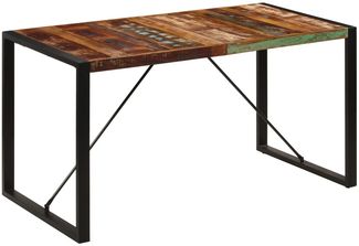 vidaXL Esstisch 140 x 70 x 75 cm Altholz Massiv [247421]