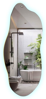 Tulup LED-Lichtspiegel Beleuchteter Cooler LED-Spiegel für Schlafzimmer-Garderobe