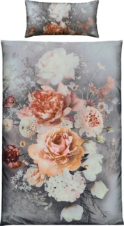 REDBEST Bettwäsche Bettwäsche, Polyester, Microfaser-Satin Blumen