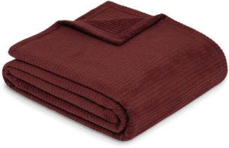 Wohndecke Wohndecke Cordoba, IBENA, Mit trendiger Cord-Struktur, made in Germany