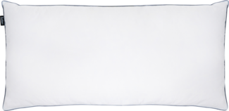 3-Kammer-Kopfkissen TEIDE Niedrig Entenfedern und Daunen 40 x 80 cm Weiß