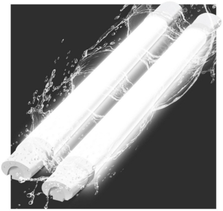 Nettlife Deckenleuchte LED Außenleuchte 90CM Led Röhre 24W Kellerlampe 5000K, LED fest integriert