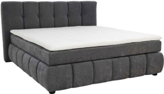 Jockenhöfer Gruppe Boxspringbett Cora, Wende-Bonell-Federkern-Matratze (H2/H3), PU-Schaum Topper