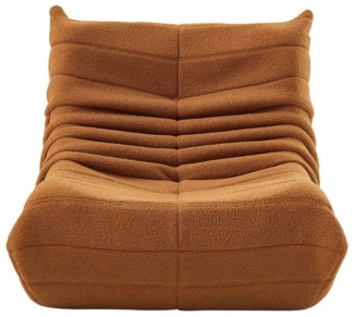 OKWISH Sitzsack Einzelsofa, Wohnzimmer Sofa, Loungesofa, Kindersofa, Küchensofa (Teddyfleece+Schaumstoff mit hoher Dichte, 1 St, Interne rahmenlose Struktur), Produkt als komprimierte Verpackung