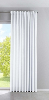 Gardinenbox Vorhang (1 St), verdecketeSchlaufen, blickdicht, Blickdicht Matt »PALERMO« Leinen Optik 100002651