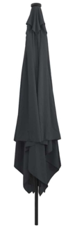 vidaXL Gartenparasol Anthrazit und Schwarz 295 x 295 x 245 cm 42003662