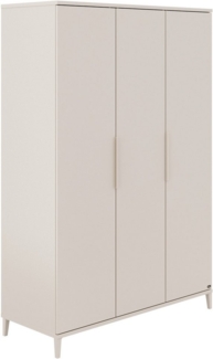 YUNY by PAIDI Kleiderschrank SISTER LOU inkl. Kleiderstangen und Einlegeböden Beige, zertifizierte Qualität, Soft-Close
