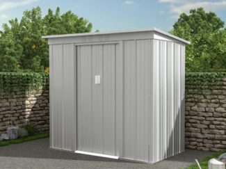 Vente-unique - Gartenhaus Gerätehaus - Stahl - 2,32 m² - ACAMAR