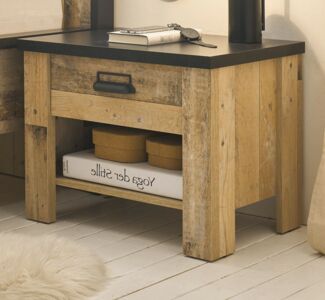 Nachttisch Stove in Used Wood hell 60 cm