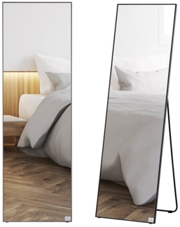 HOMCOM Standspiegel Ankleidespiegel Ganzkörperspiegel (Wandspiegel, 1-St, Garderobenspiegel), mit Ständer