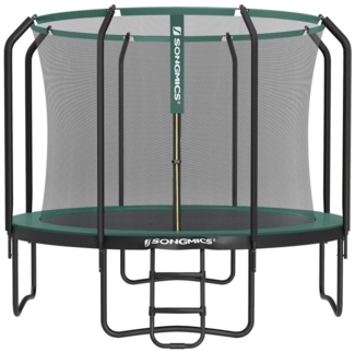 SONGMICS Gartentrampolin Ø 305/366 cm Trampolin, gepolstertes Gestell