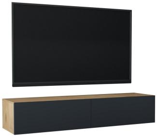 doporro Lowboard TV Schrank Wohnzimmer Fernsehtisch TV-Tisch Modern TV-Lowboard F02