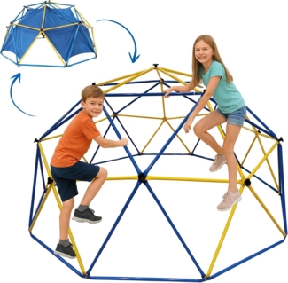 DOME Klettergerüst inkl. Zelt Kletterkuppel Kinderspielzeug