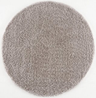 Sanat Hochflor-Teppich Porto, rund, Höhe: 45 mm, Wohnzimmer, Langflor, Shaggy Teppich