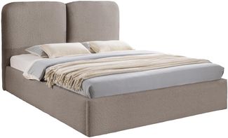 Polsterbett Hatera (Farbe: Coral 50, Größe: 180 x 200)