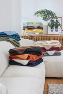 Wohndecke Wohndecke Doubleface Dublin, IBENA, in trendigen Farben