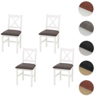 MCW Esszimmerstuhl MCW-F77-S4 (Set, 4 St), Stabile Konstruktion, Massives Holz