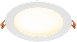 EVN Lichttechnik LED Einbau Panel ws 15W 3000K 172mm rd. LP RW 173502