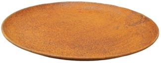 Deko-Impression Dekoschale Eisenschale Eisenteller Pflanzschale Dekoschale Echtrost 35 cm (1 St)