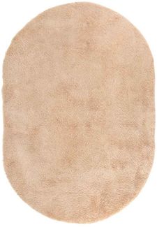 vidaXL Teppich Shaggy Hochflor NAVARRA Beige 300x200 cm Polyester 4102933