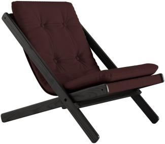 KARUP DESIGN BOOGIE Futon Liegestuhl Gestell Schwarz / Brown