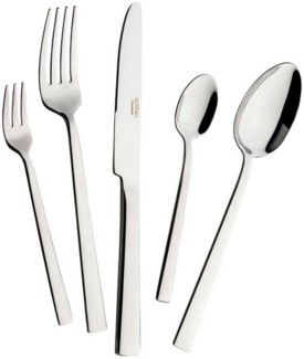 Mulex Besteck-Set Orlando (60-tlg), 12 Personen, Edelstahl 18/0, hochglanzpoliert