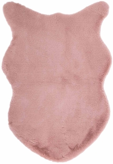 Teppich Kathlyn aus Polyester, Rosa