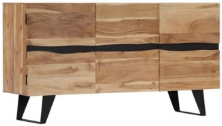tinkaro Sideboard ELLA Kommode Akazie große Kommode rustikaler Holzschrank