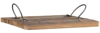 Grimaud Altes Tablett mit Henkel Untersetzer 30x30cm Chic Antique 41055300