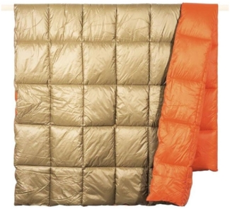 pad Wohndecke, Mischgewebe, 140x200 cm, Garment Beige Orange