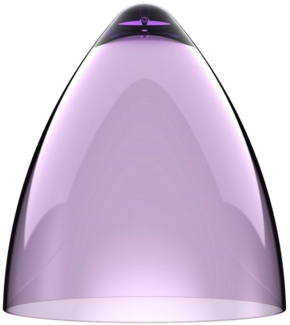 Lampenschirm Funk 27 Höhe 30 cm violett rund