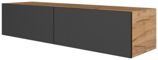 Planetmöbel Garderoben-Set Garderobenschrank Flur 140 cm, verschiedene Farben, (Garderobenschrank, Wandgarderobe hängend oder stehend), in verschiedenen Farben