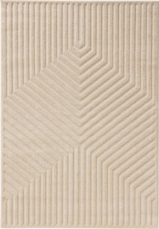 Interiyou Teppich Lecce, Rechteckig, Höhe: 11 mm, Wohnzimmerteppich, Skandinavisches Boho Muster, Kunstfaser, Modern