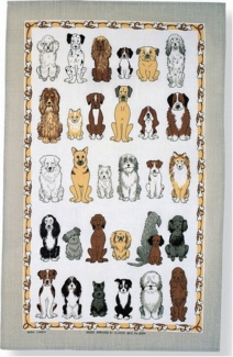 Ulster Weavers Geschirrtuch Dogs Arrived, (Set, 1-tlg, 1-teilig), 100% Baumwolle 48x74 cm Küchentuch