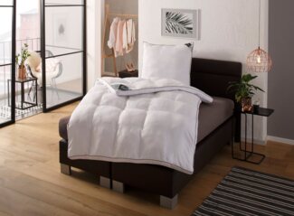 Hanse by RIBECO Kunstfaserbettdecke Max, sehr weich und flauschig