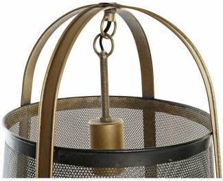 Deckenlampe DKD Home Decor Grau Gold Metall 220 V 50 W (31 x 31 x 52 cm)