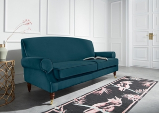 Home affaire 3-Sitzer Rennes, in Samtoptik oder Baumwoll-Mix